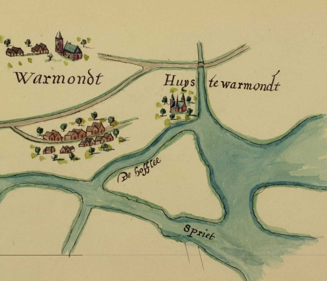 Warmond in 1609